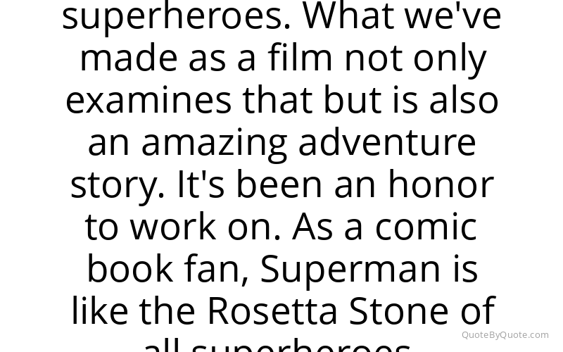 Preview image for this quote by Zack Snyder