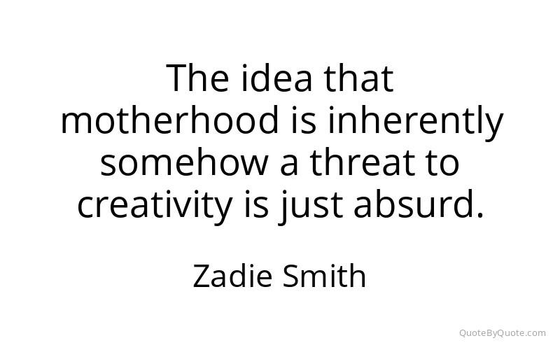 Preview image for this quote by Zadie Smith