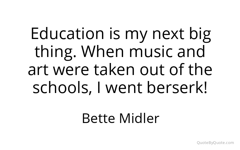 Preview image for this quote by Bette Midler