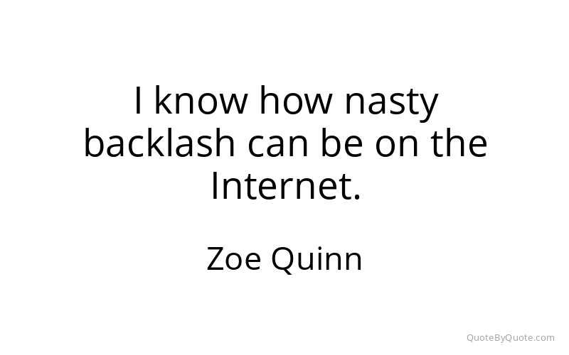 Preview image for this quote by Zoe Quinn