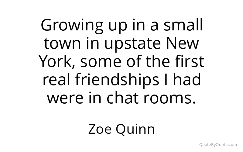 Preview image for this quote by Zoe Quinn