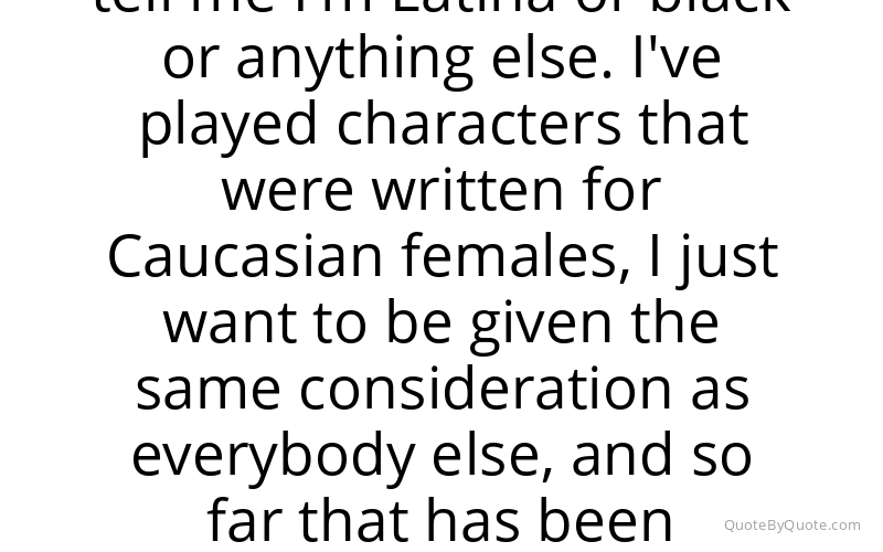 Preview image for this quote by Zoe Saldana