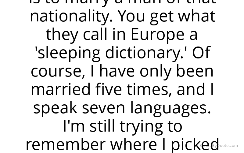 Preview image for this quote by Zsa Zsa Gabor