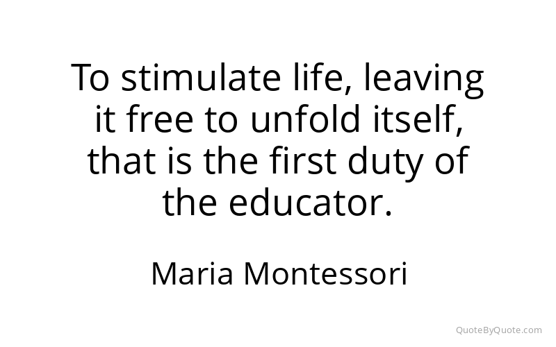 Preview image for this quote by Maria Montessori