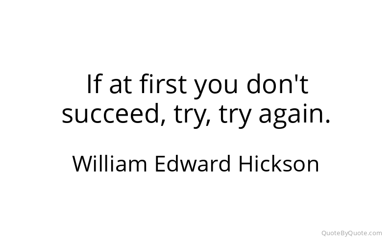 Preview image for this quote by William Edward Hickson