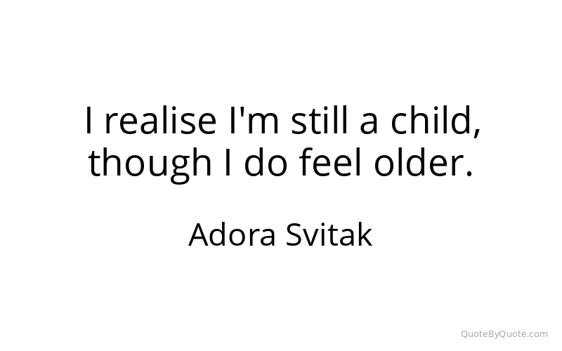 Preview image for this quote by Adora Svitak
