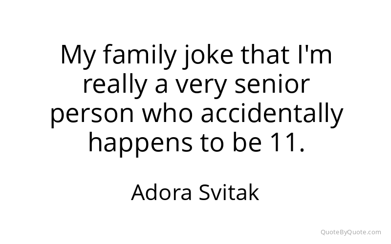 Preview image for this quote by Adora Svitak