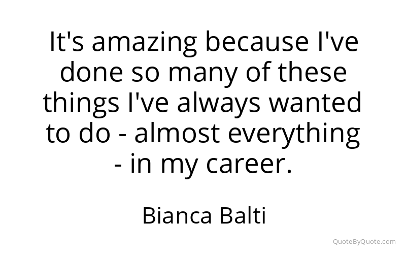 Preview image for this quote by Bianca Balti