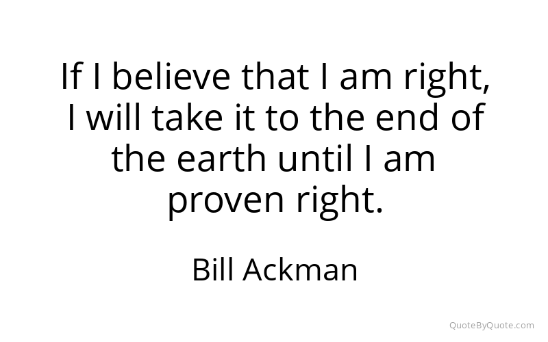 Preview image for this quote by Bill Ackman
