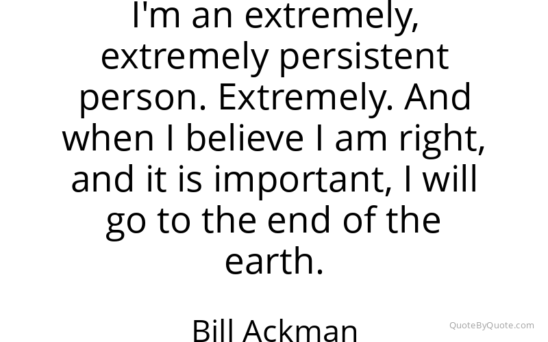 Preview image for this quote by Bill Ackman