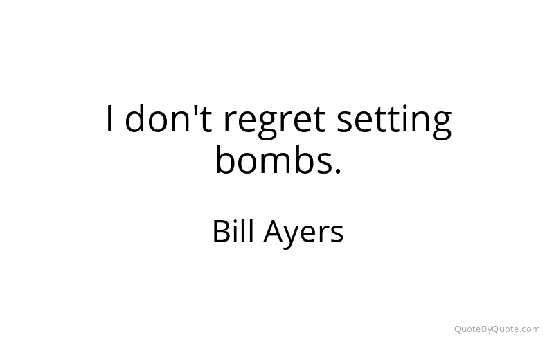 Preview image for this quote by Bill Ayers
