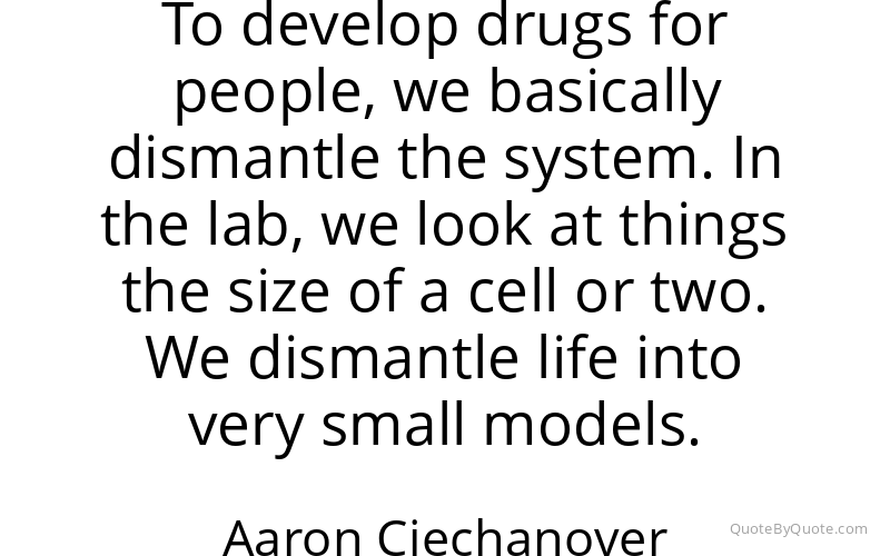 Preview image for this quote by Aaron Ciechanover