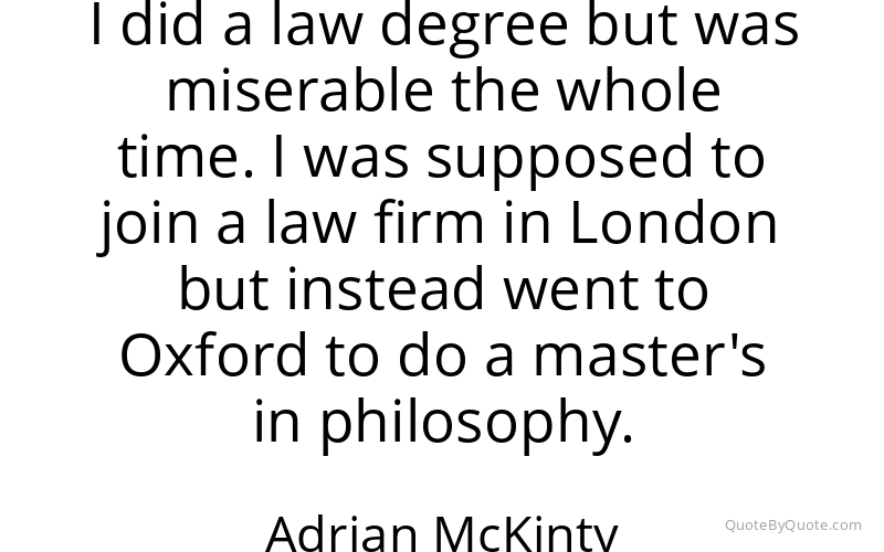 Preview image for this quote by Adrian McKinty