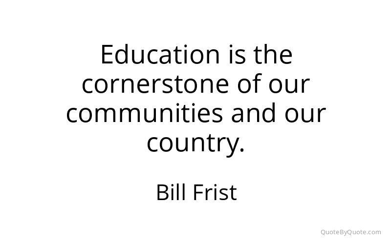 Preview image for this quote by Bill Frist