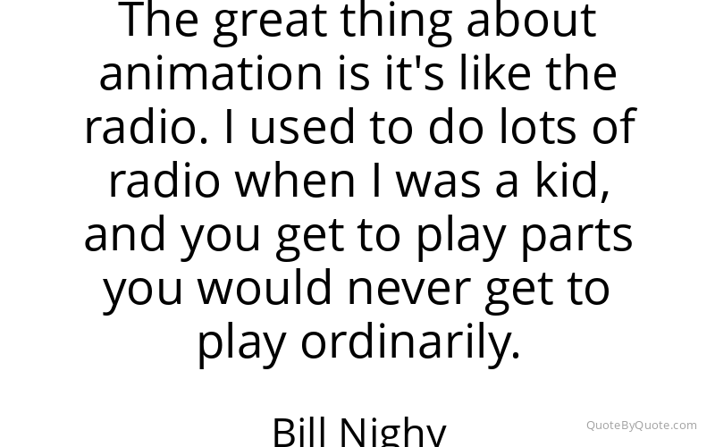 Preview image for this quote by Bill Nighy