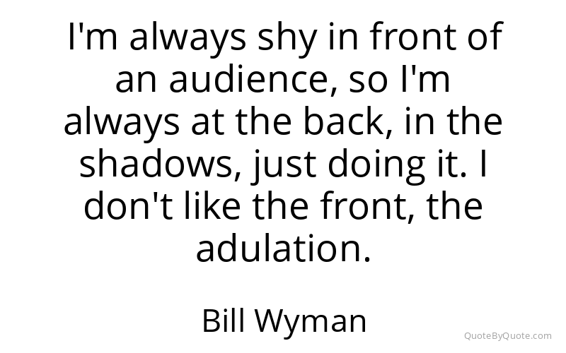Preview image for this quote by Bill Wyman
