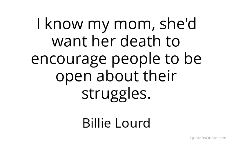 Preview image for this quote by Billie Lourd