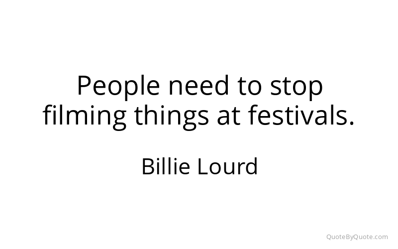 Preview image for this quote by Billie Lourd