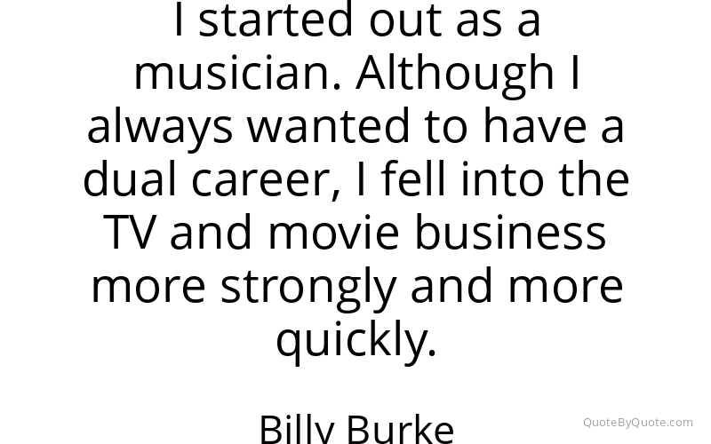 Preview image for this quote by Billy Burke