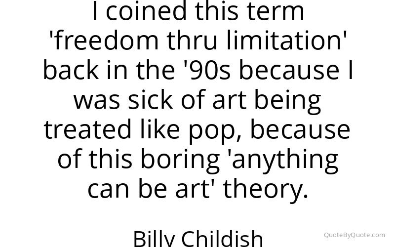 Preview image for this quote by Billy Childish