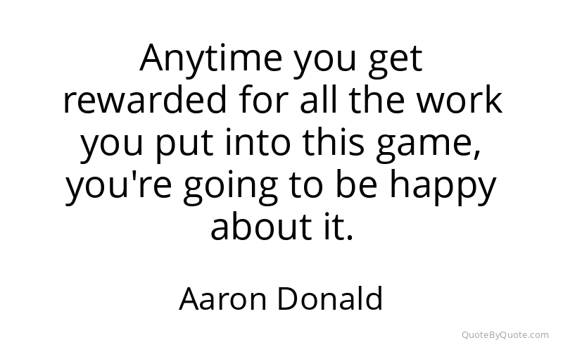Preview image for this quote by Aaron Donald
