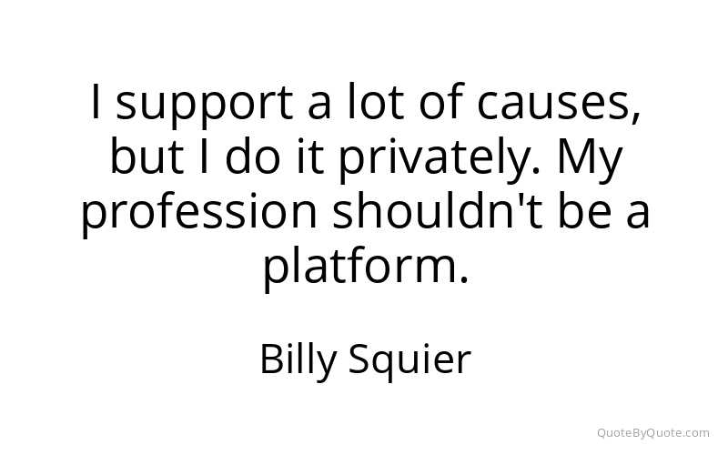 Preview image for this quote by Billy Squier