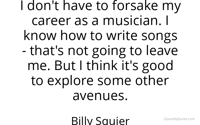 Preview image for this quote by Billy Squier
