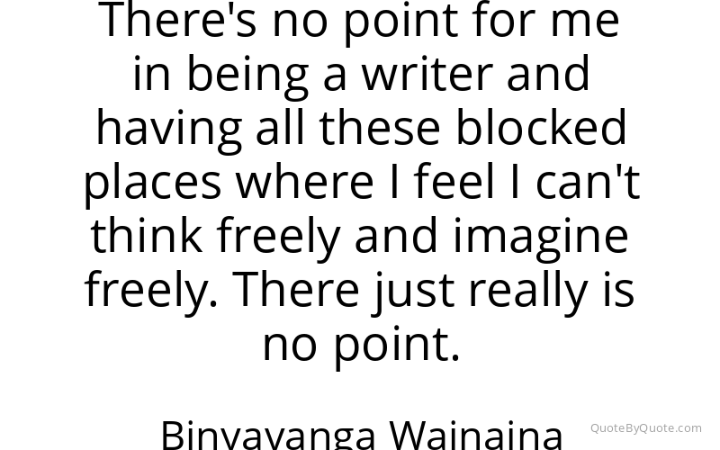 Preview image for this quote by Binyavanga Wainaina