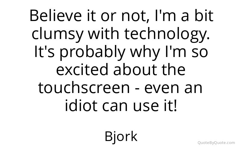 Preview image for this quote by Bjork