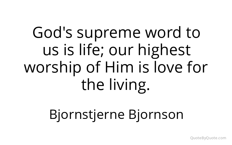 Preview image for this quote by Bjornstjerne Bjornson