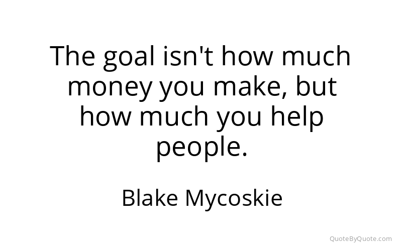 Preview image for this quote by Blake Mycoskie