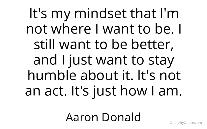 Preview image for this quote by Aaron Donald