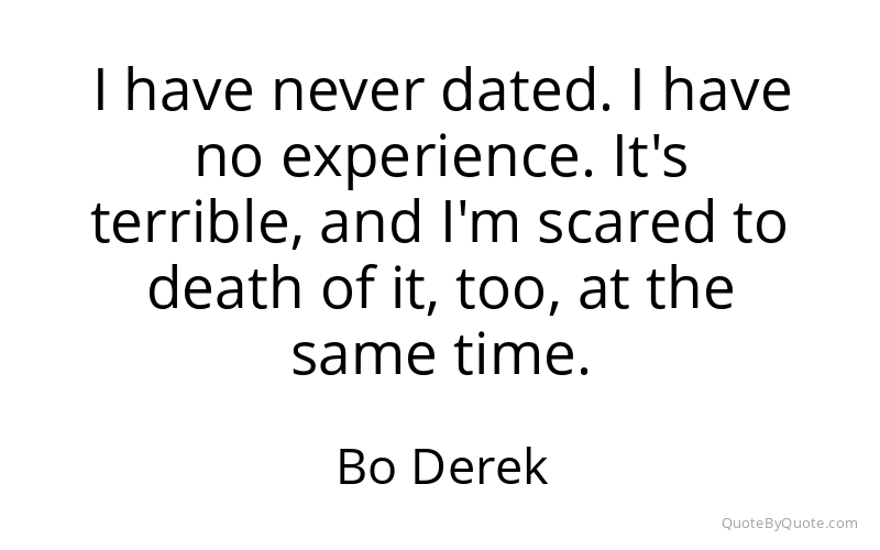 Preview image for this quote by Bo Derek