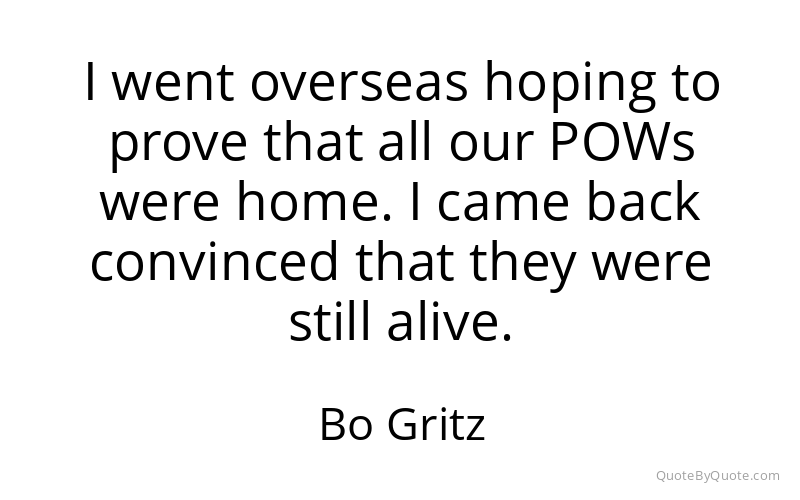 Preview image for this quote by Bo Gritz