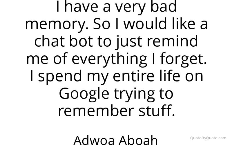 Preview image for this quote by Adwoa Aboah