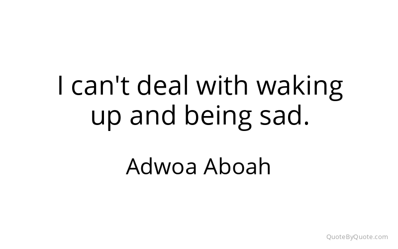 Preview image for this quote by Adwoa Aboah