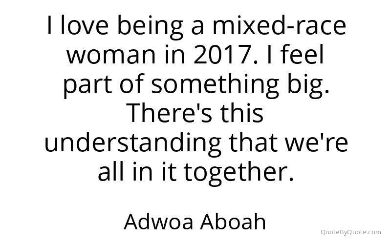 Preview image for this quote by Adwoa Aboah