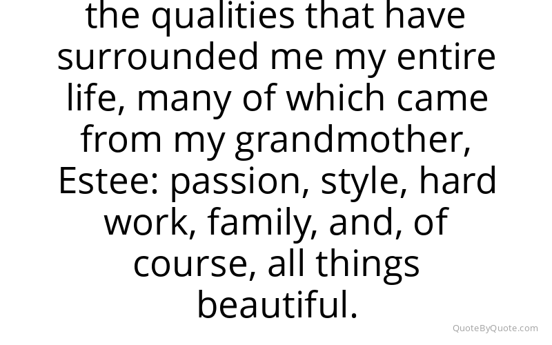 Preview image for this quote by Aerin Lauder
