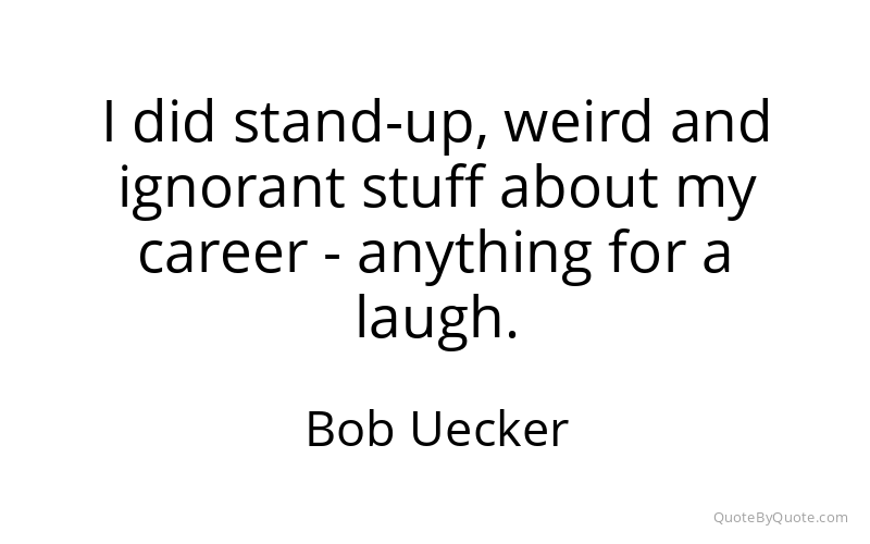 Preview image for this quote by Bob Uecker