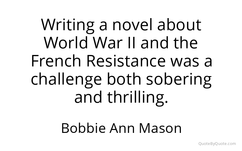 Preview image for this quote by Bobbie Ann Mason
