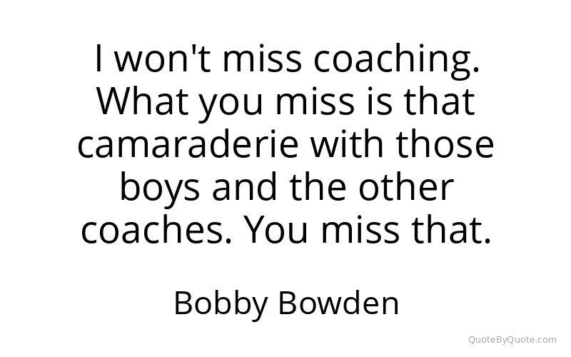 Preview image for this quote by Bobby Bowden