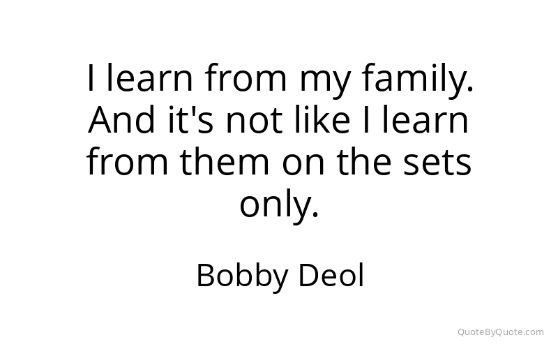 Preview image for this quote by Bobby Deol