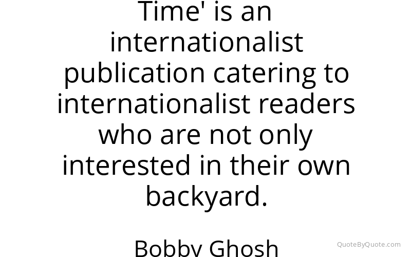Preview image for this quote by Bobby Ghosh
