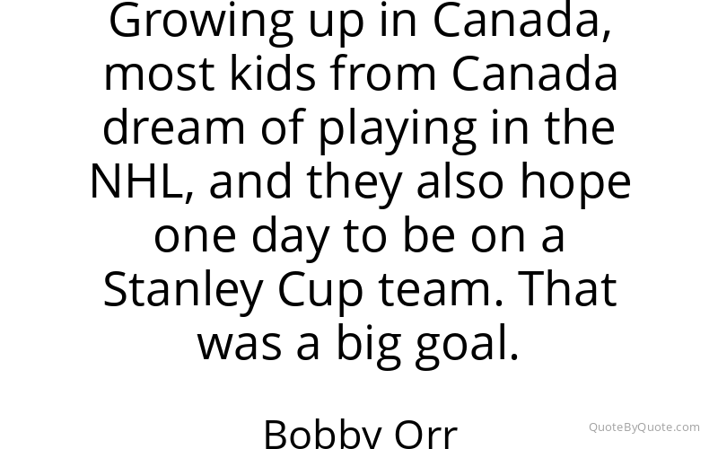 Preview image for this quote by Bobby Orr