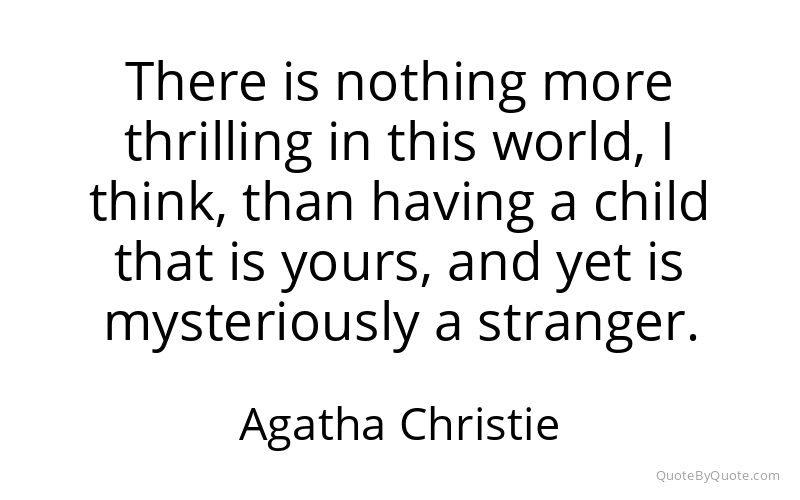 Preview image for this quote by Agatha Christie