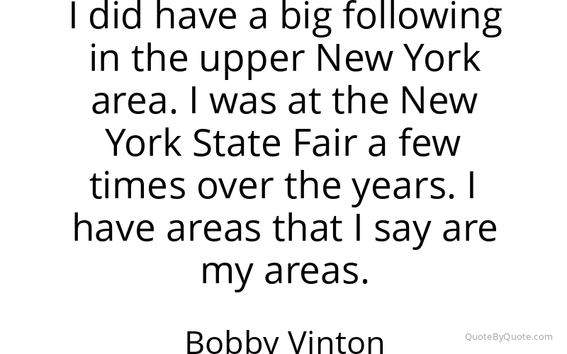 Preview image for this quote by Bobby Vinton
