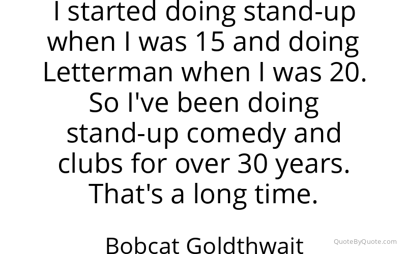 Preview image for this quote by Bobcat Goldthwait