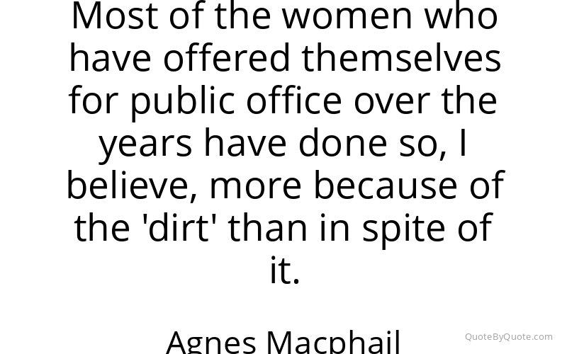 Preview image for this quote by Agnes Macphail