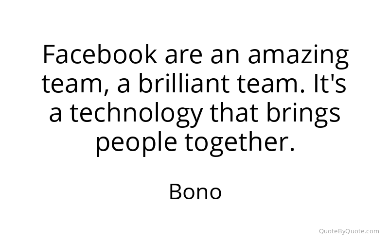 Preview image for this quote by Bono