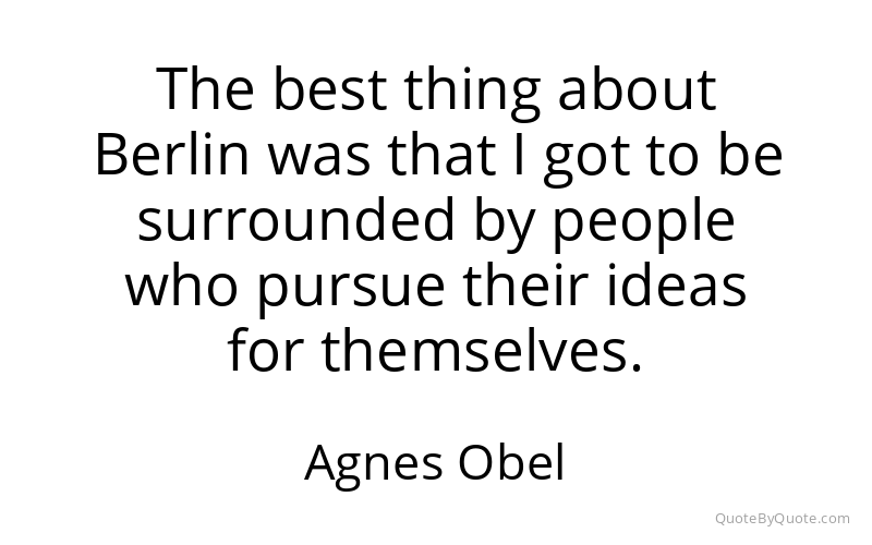 Preview image for this quote by Agnes Obel